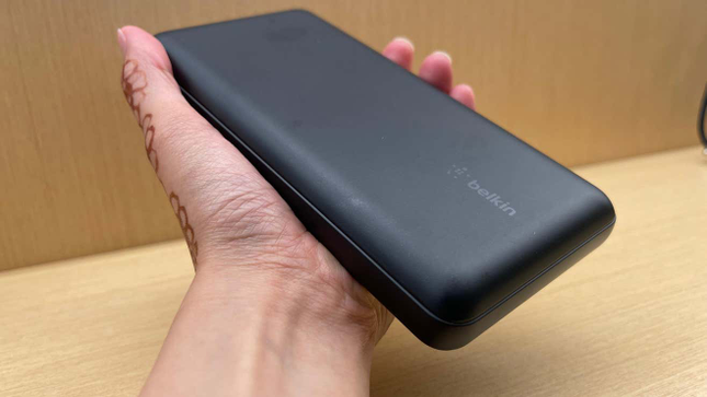 photo of the Belkin BoostCharge 20K power bank